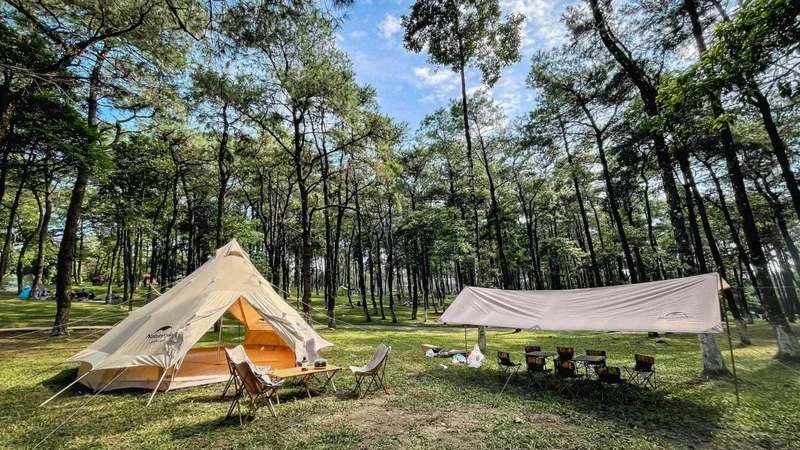 Khói Glamping – Điểm Đến Sang Trọng Cho Những Ai Yêu Thích Cắm Trại Tại Hồ Trị An