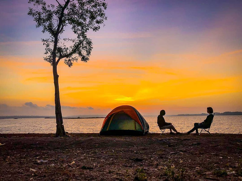 Khu Mã Đà cũng là nơi lý tưởng để cắm trại